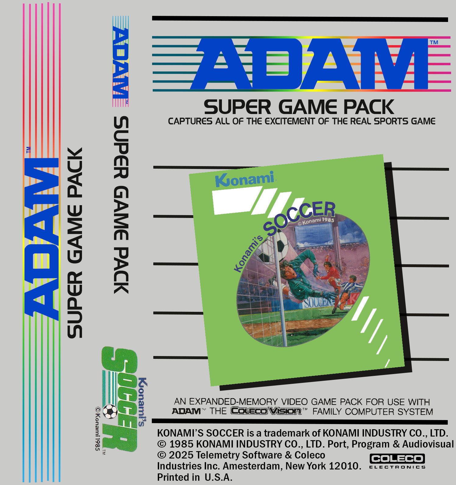 Konami Soccer Data Pack